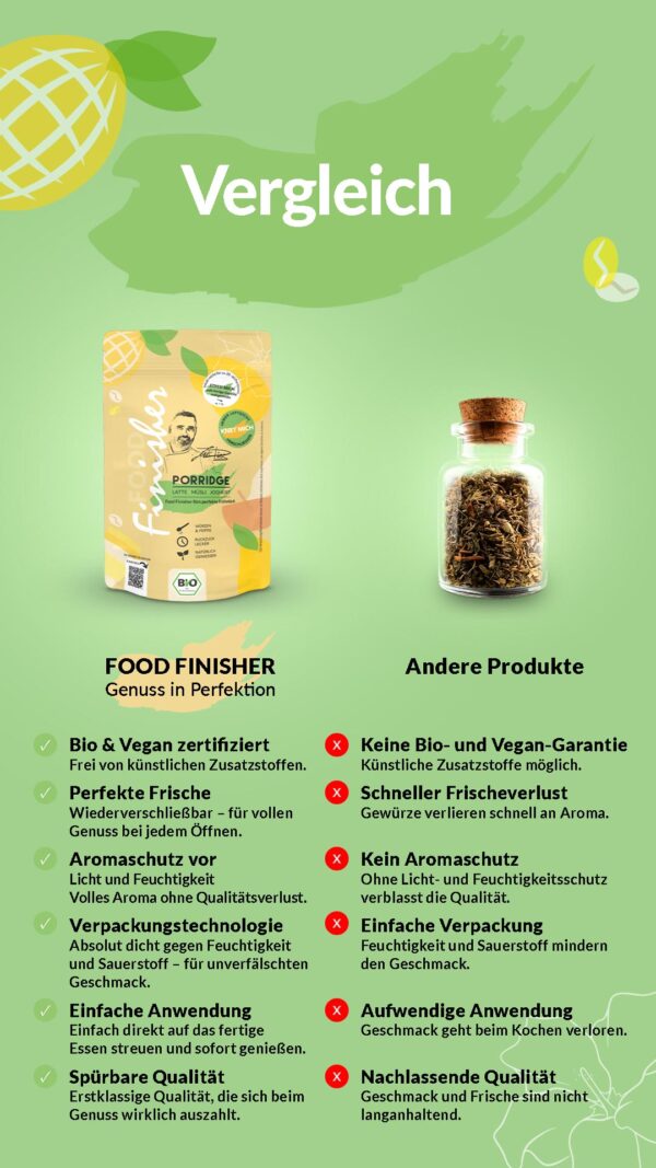 BIO PORRIDGE FOOD FINISHER – Bild 6