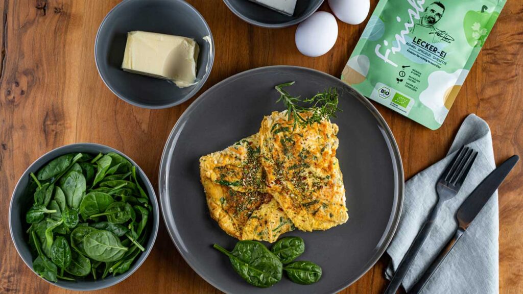 melett verfeinert mit Bio Lecker-Ei Food Finisher Spices – der perfekte letzte Schliff für ein aromatisches Geschmackserlebnis.